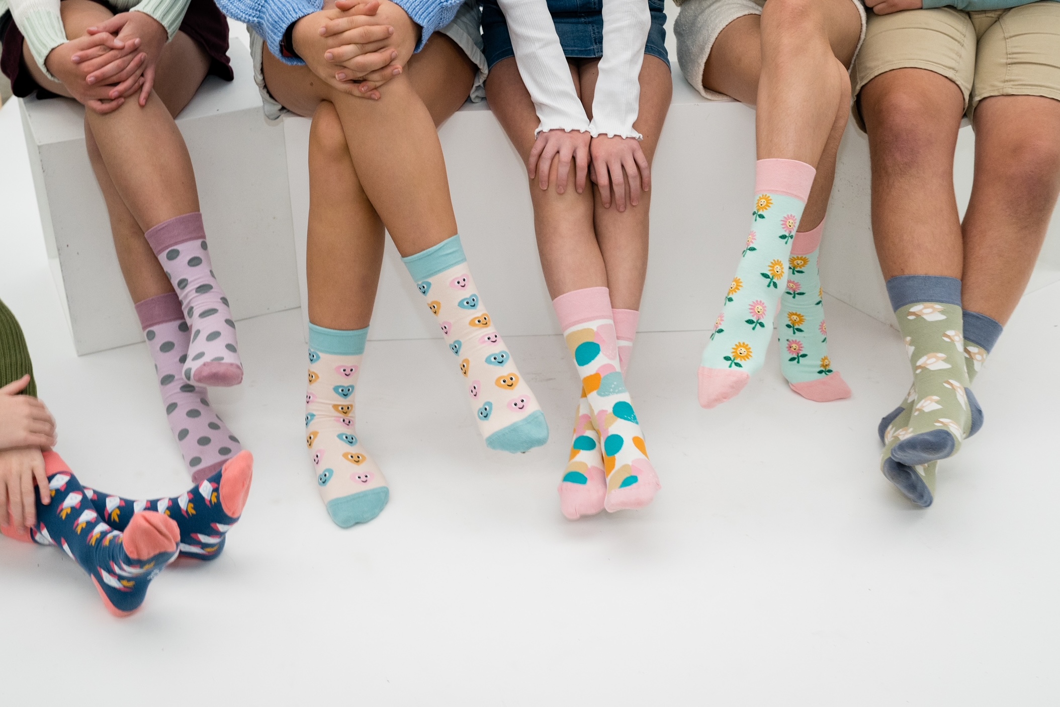 Sock Bundles, Fun & Colourful Crew Socks, Joode